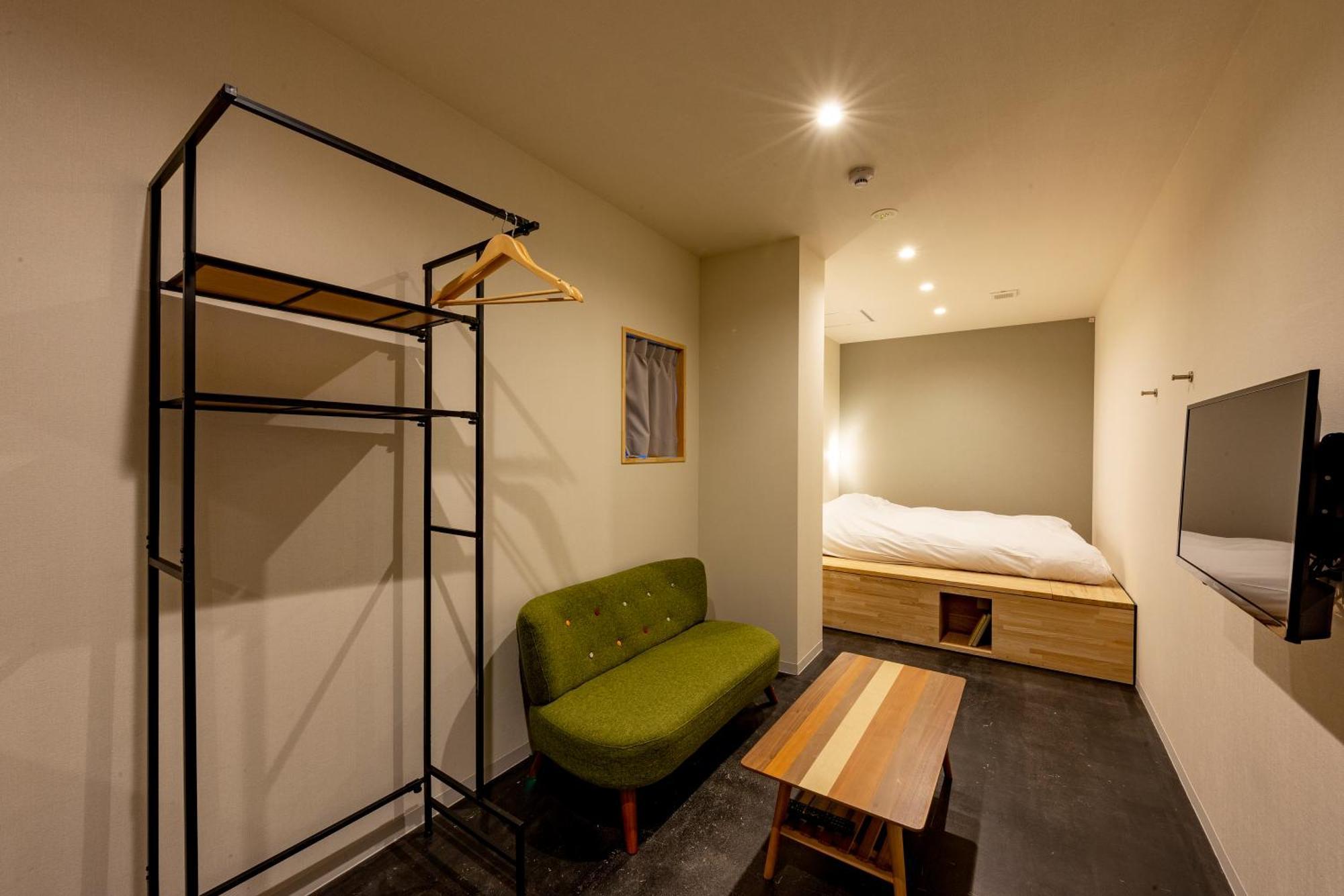 Plat Hostel Keikyu Minowa Forest Tokyo prefektur Rum bild